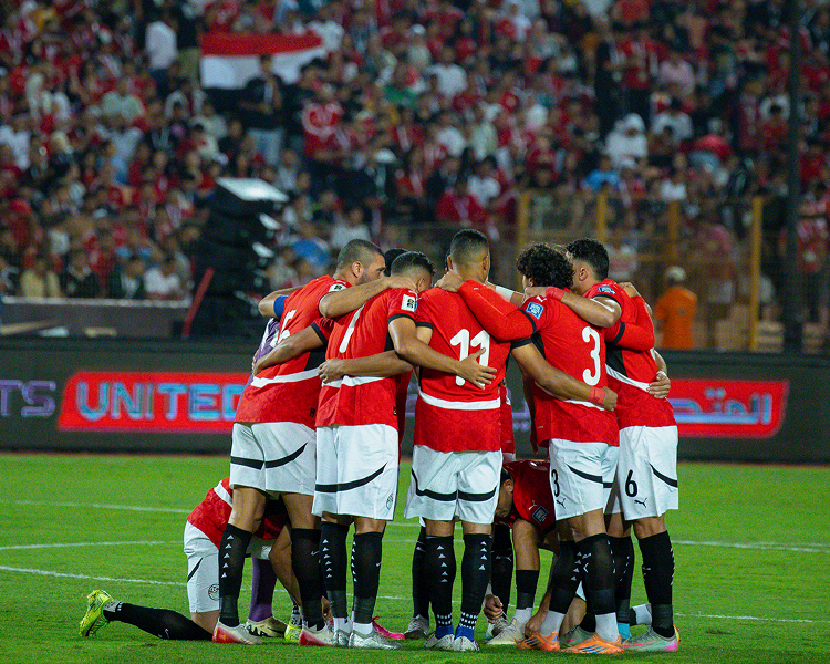 High-resolution images of the Egypt national football team for the FIFA World Cup 2026, including official squad photos and player portraits.