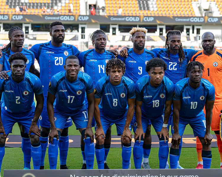 High-resolution images of the Haiti national football team for the FIFA World Cup 2026, including official squad photos and player portraits.
