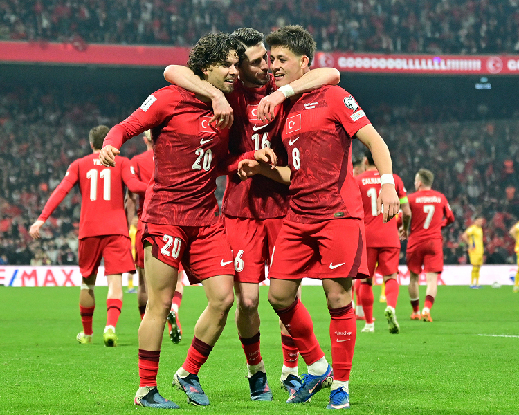 High-resolution images of the Turkey national football team for the FIFA World Cup 2026, including official squad photos and player portraits.