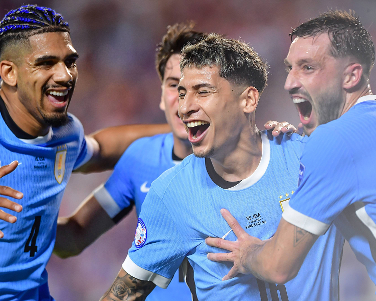 High-resolution images of the Uruguay national football team for the FIFA World Cup 2026, including official squad photos and player portraits.