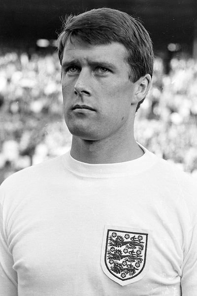 Historic editorial image of World Cup final hero Geoff Hurst in during his football career spanning 1959 to 1976.