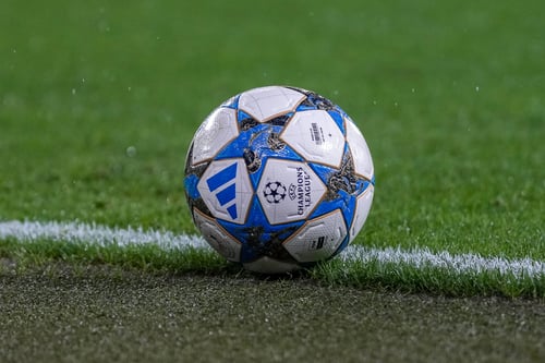 Licensed football image from the UEFA Champions League, representing IMAGO's extensive coverage of top leagues like the Premier League, LaLiga, and Bundesliga.