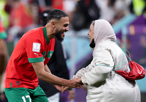 Kultbild von der FIFA-Weltmeisterschaft 2022 in Katar